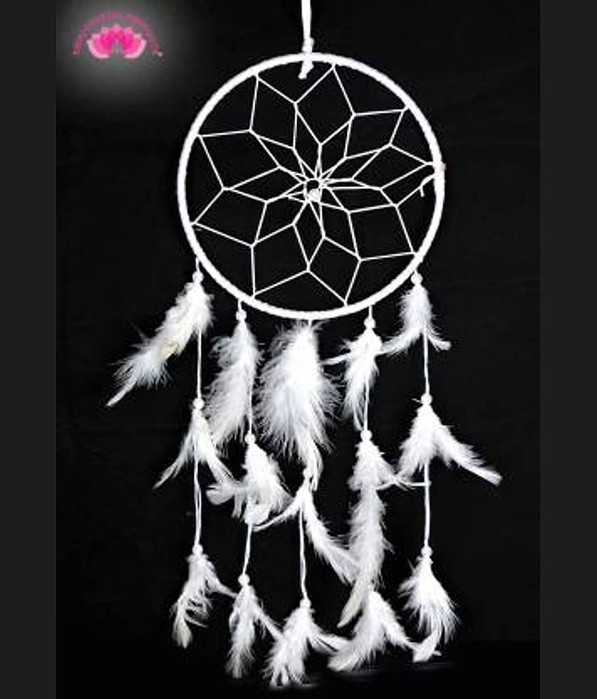 Vcc Steel White Dream Catcher - Pack of 1 ( X cms )