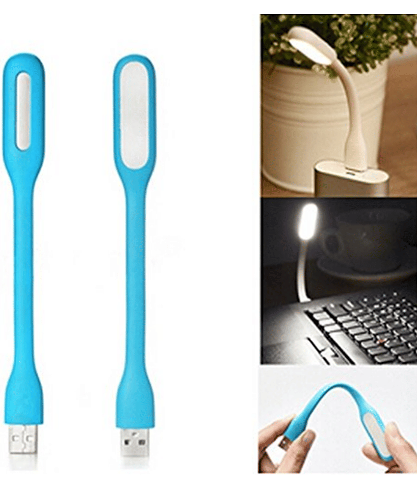 MR Portable Flexible USB LED Light Lamp, Multicolour, Small (USB-LED-LAMP)- Pack of 5