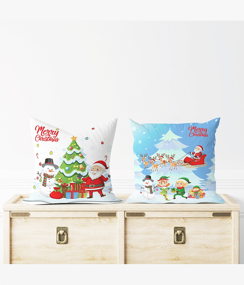 Ros - Multicolor Nylon Gifting Printed Cushion