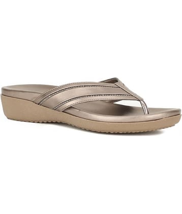 Bata Brown Women's Flats
