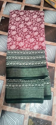Saree with blouse