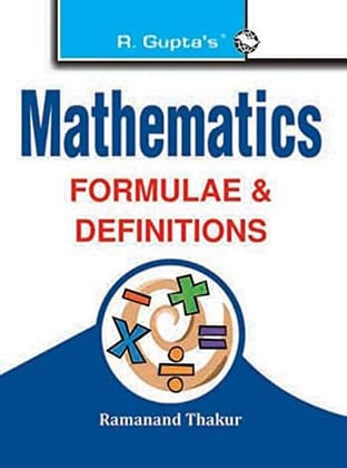 Mathematics Formulae & Definitions (Pocket Book) [Paperback] [Aug 07, 2024] Ramanand Thakur