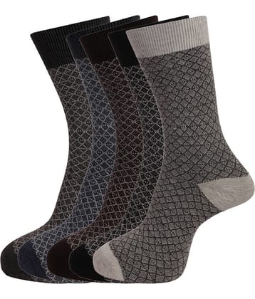 Dollar Socks Multi Casual Full Length Socks Pack of 5