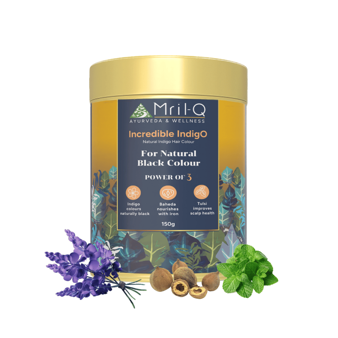 MrilQ Incredible Indigo | Hair colour | Natural Black Colour