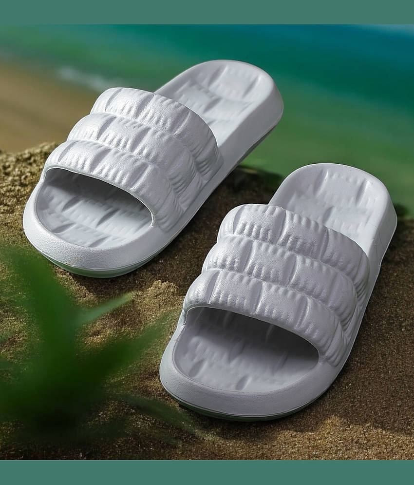 KAPANI Grey Men's Slide Flip flop