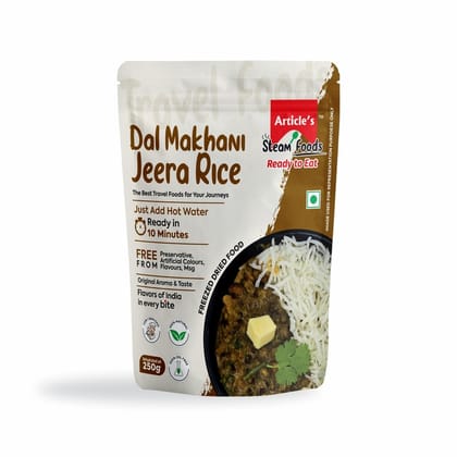Article’s Dal Makhani & Jeera Rice Combo – Creamy Ready to Eat Indian Meal