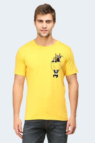 Funny Pocket Panda DTF Prints