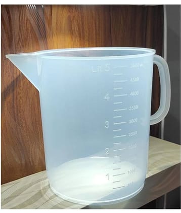 LABOGENS Plastic Measuring Jug/Jar/Cup 5000ml