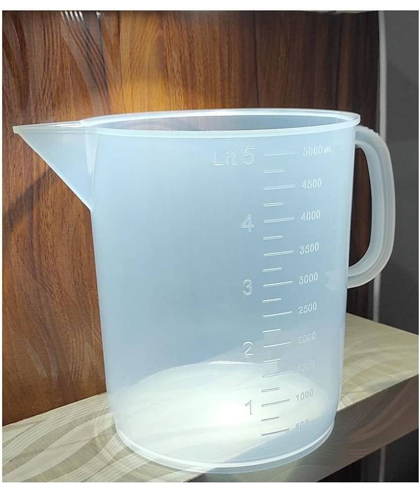 LABOGENS Plastic Measuring Jug/Jar/Cup 5000ml