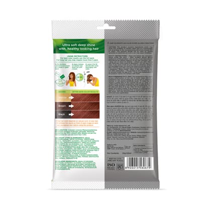 Nisha Creme Hair Color Combo Pack 5.64 Copper Red (120g Box & 40g Pouch), Ammonia Free Permanent Hair Colour