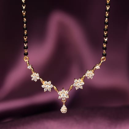 Blossom Mangalsutra | 18K Gold Vermeil