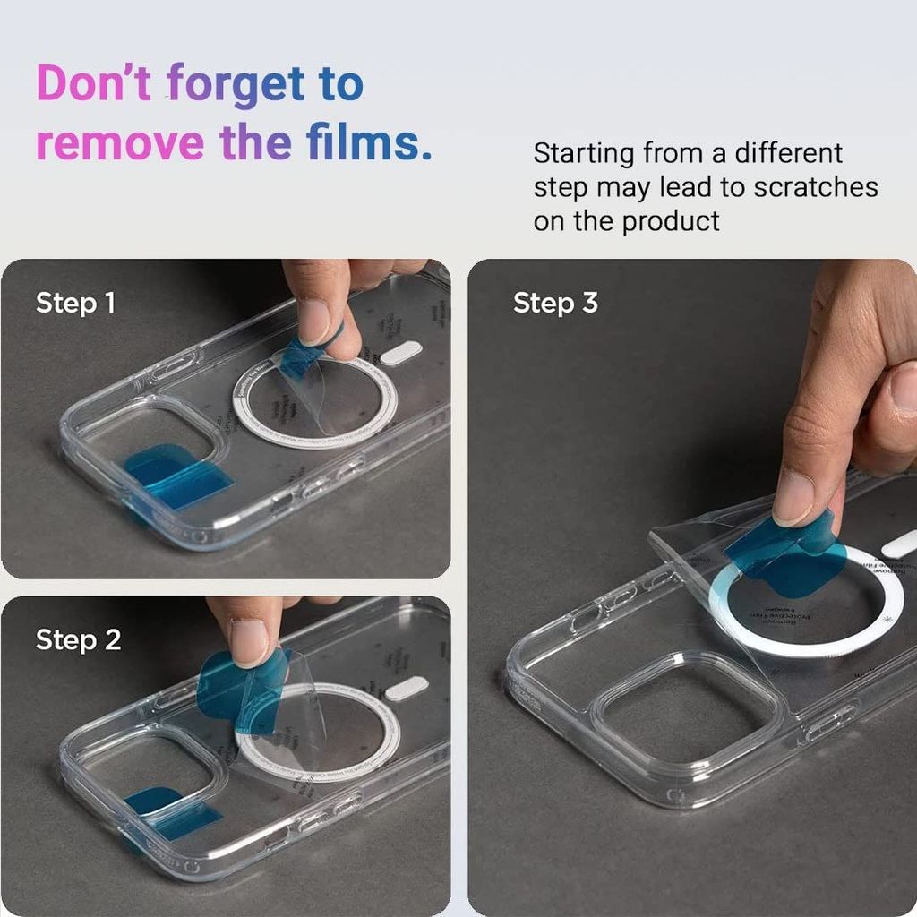 LIRAMARK Magnetic Protective Clear Case Compatible with Magsafe for Apple iPhone 12 Mini (Transparent)