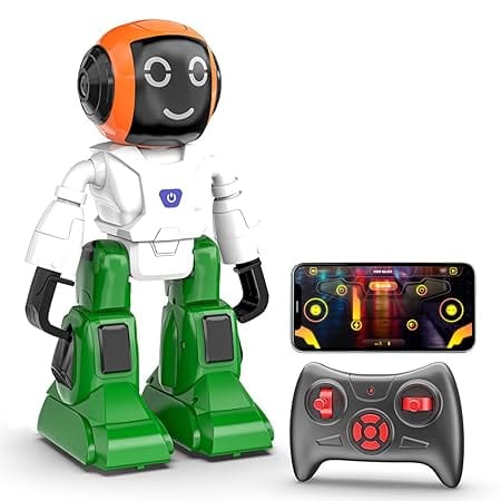 Mirana Moonwalker | Smart Interactive Walking & Talking Robot (Color- Green, White)