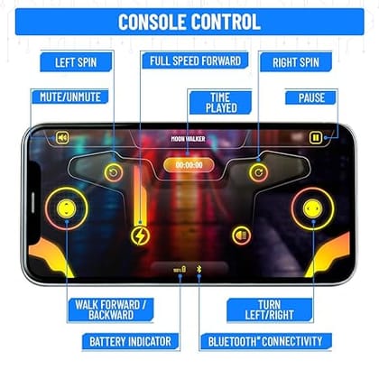 Mirana Moonwalker | Smart Interactive Walking & Talking Robot (Color- Green, White)