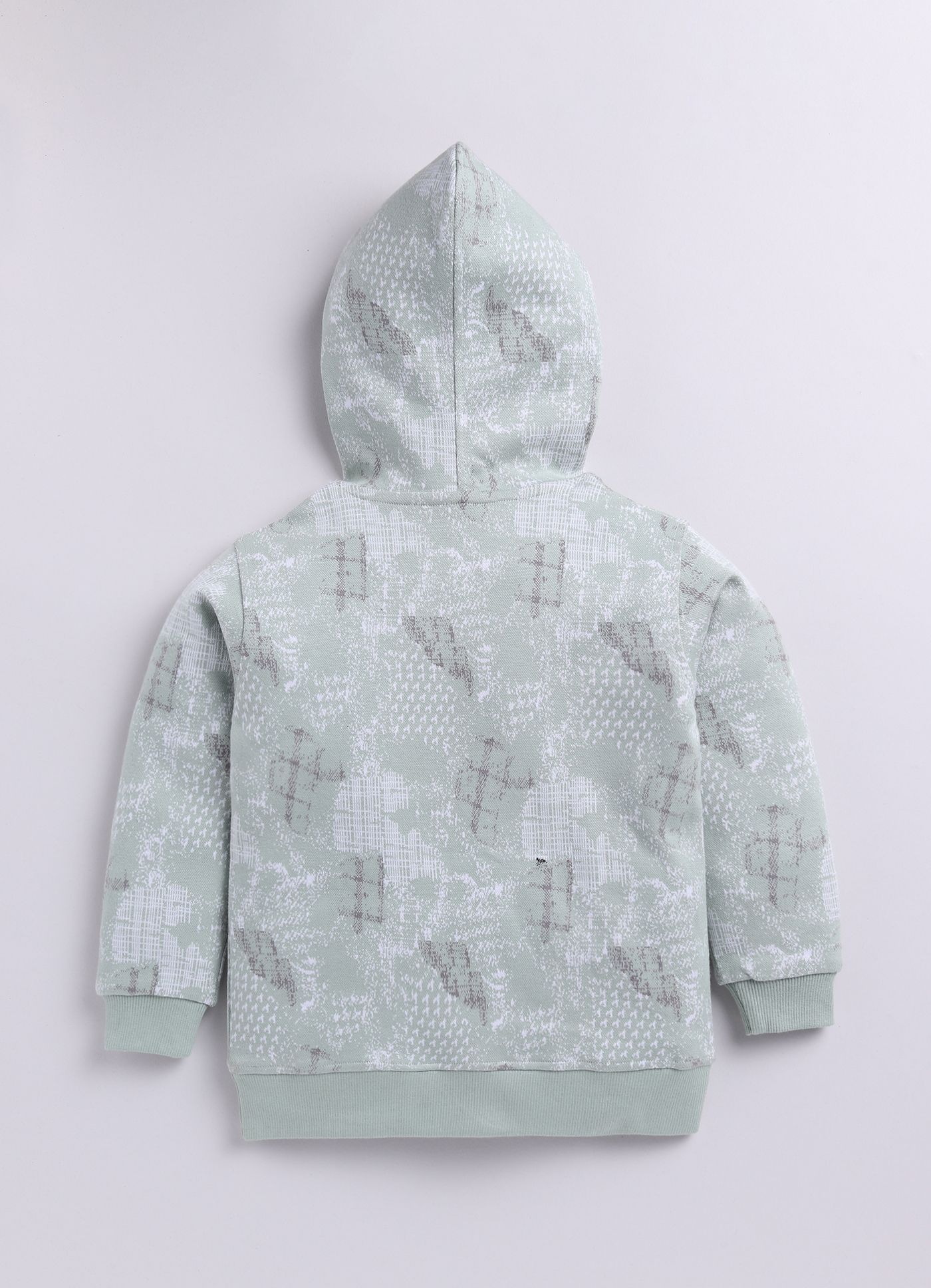 Trendy Men Unisex Baby Cotton Blend Cow Applique Hooded Sweatshirt 2025 at ShopCircuit | ONDC