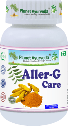 Planet Ayurveda Aller-G Care - 60 Capsules