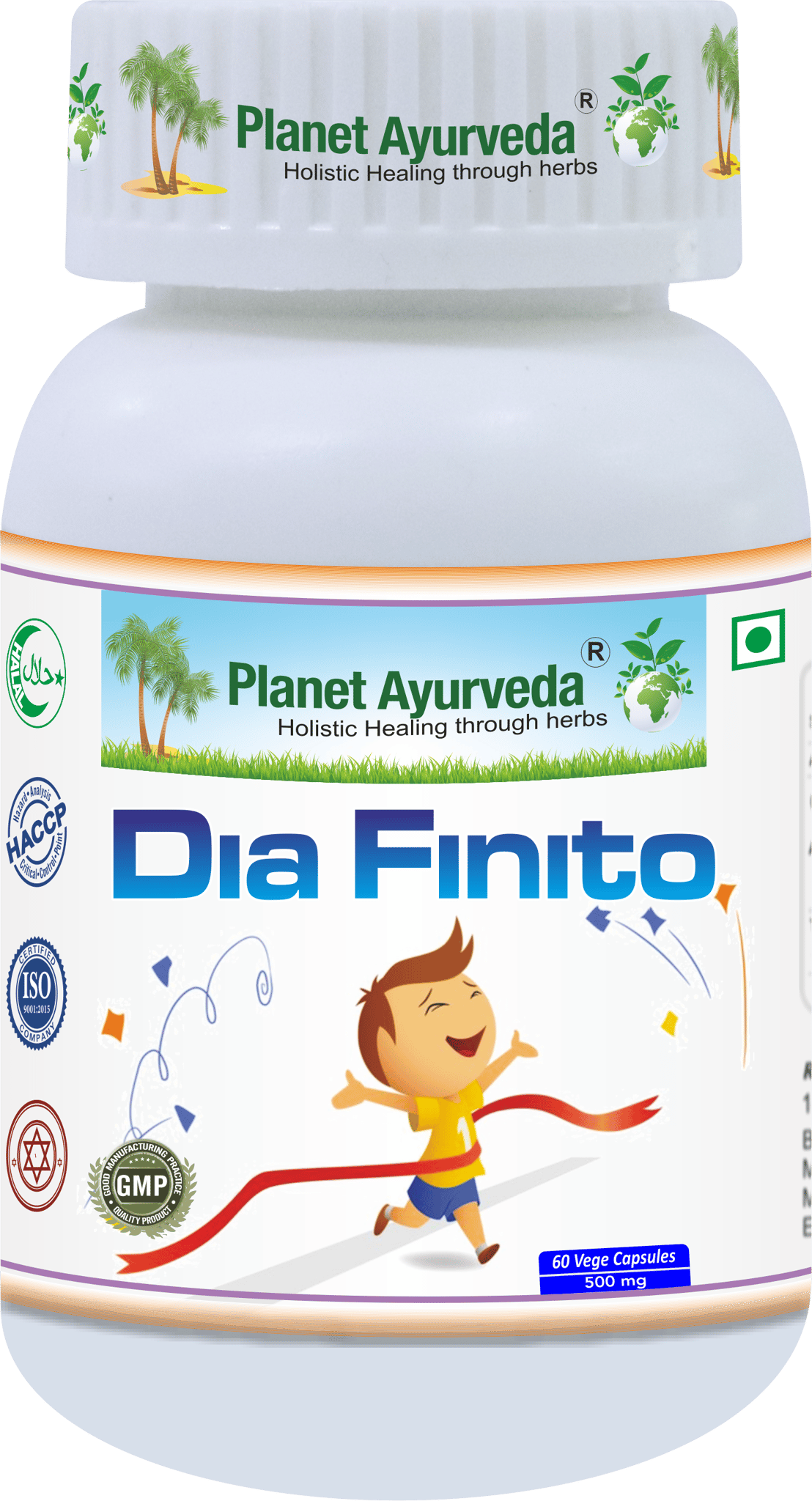 Planet Ayurveda Dia Finito Capsules - Supports Healthy Blood Sugar Levels - 60 Vegetarian Capsules
