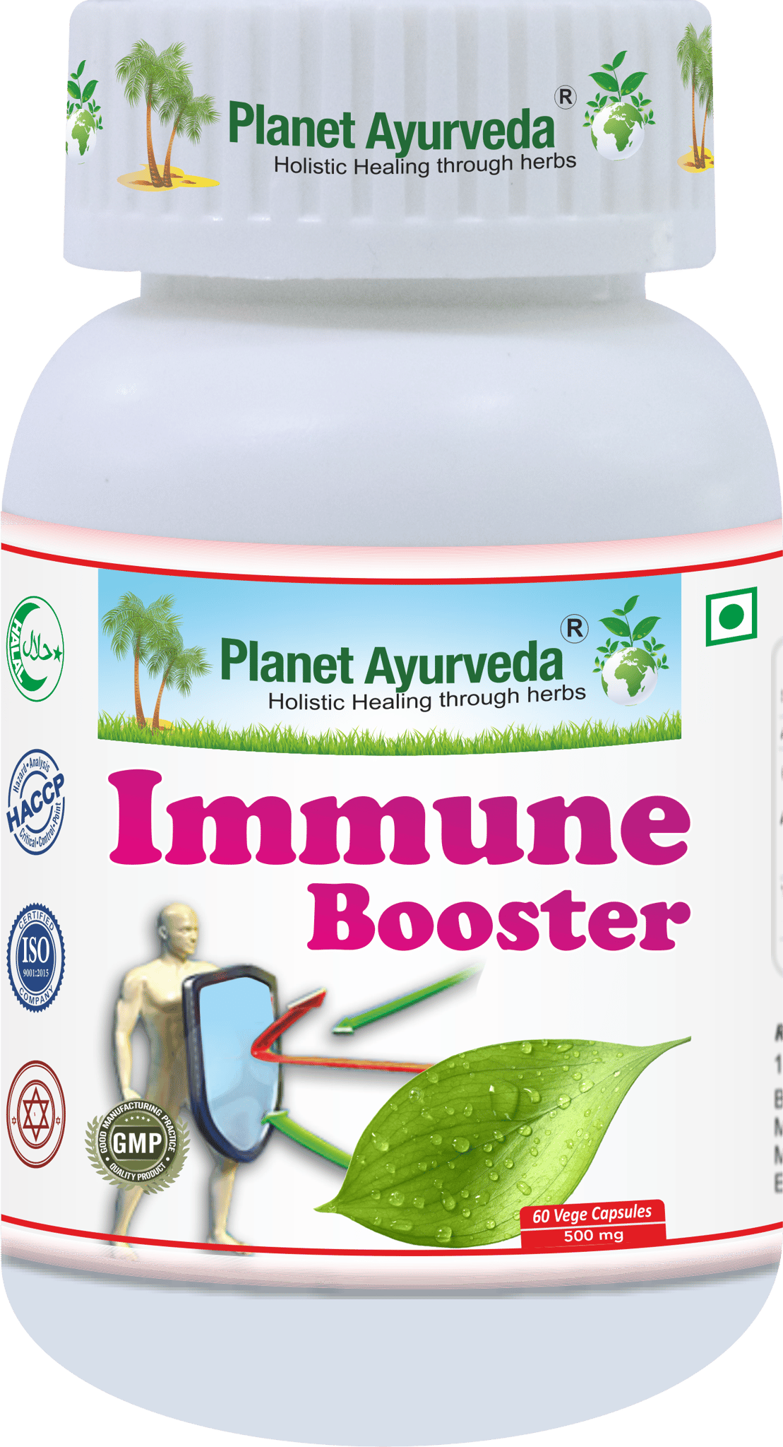 Planet Ayurveda Immune Booster - 60 Capsules - 500mg