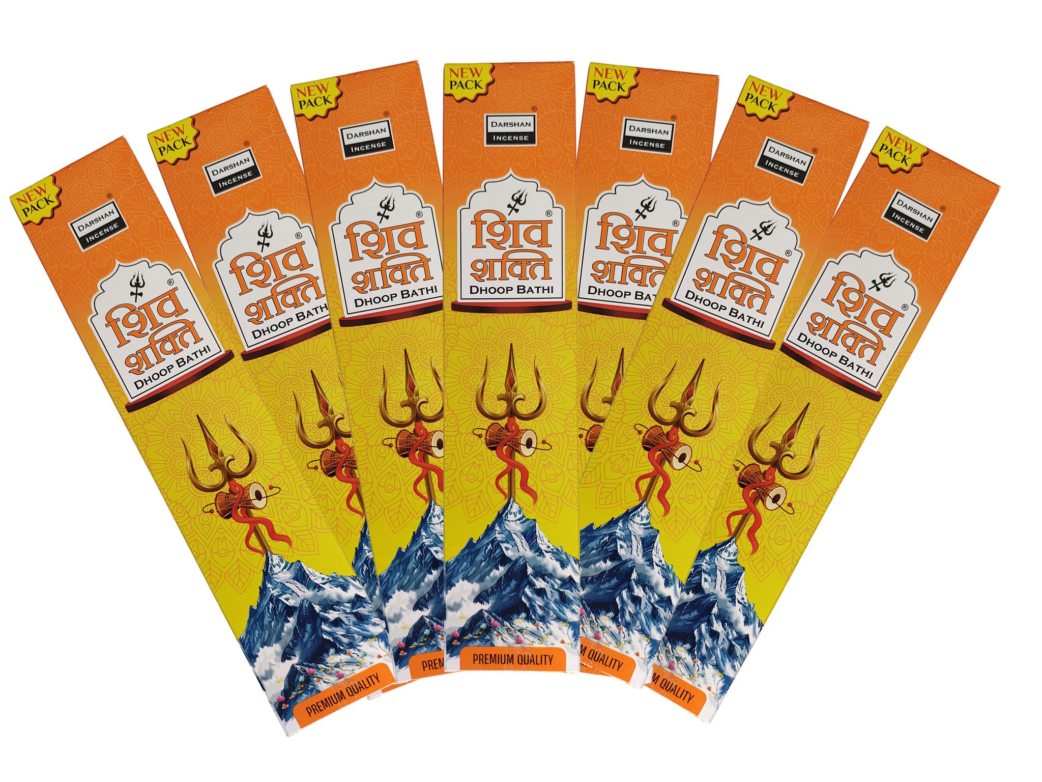 DARSHAN INCENSE SHIV SHAKTI 85G (Pack of 8)