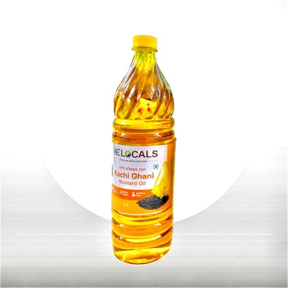 NE LOCALS Kachi Ghani Mustard Oil - 1L