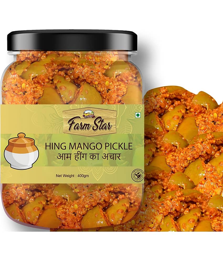 Farm Star Tasty Hing Mango Fruit Pickle 400 g