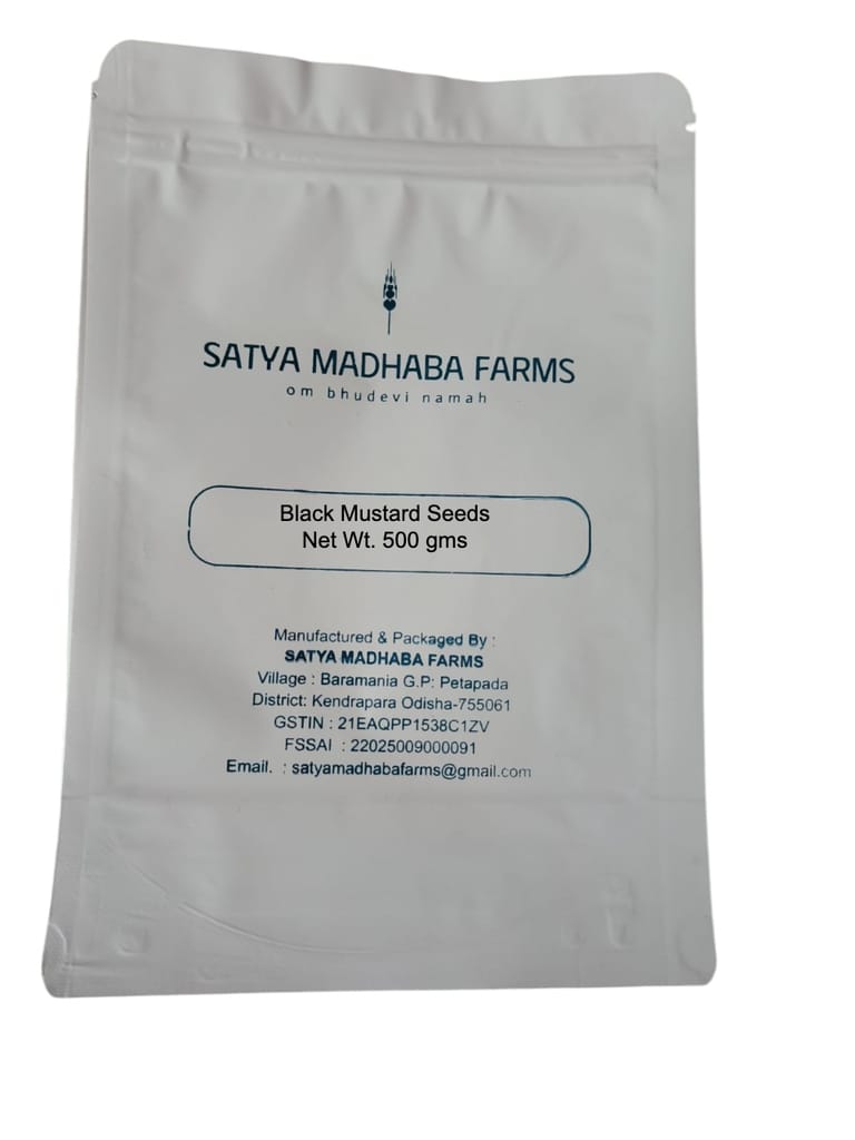 Black Mustard Seeds for farming Pusa 28 Variety- 450gms
