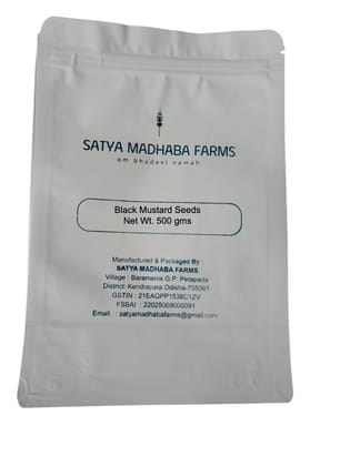 Black Mustard Seeds for farming Pusa 28 Variety- 450gms