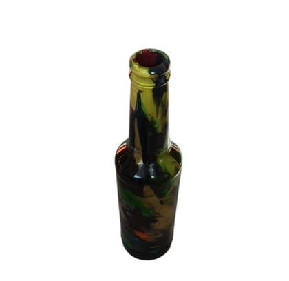 Colorful Hand Painted Soil Bottle