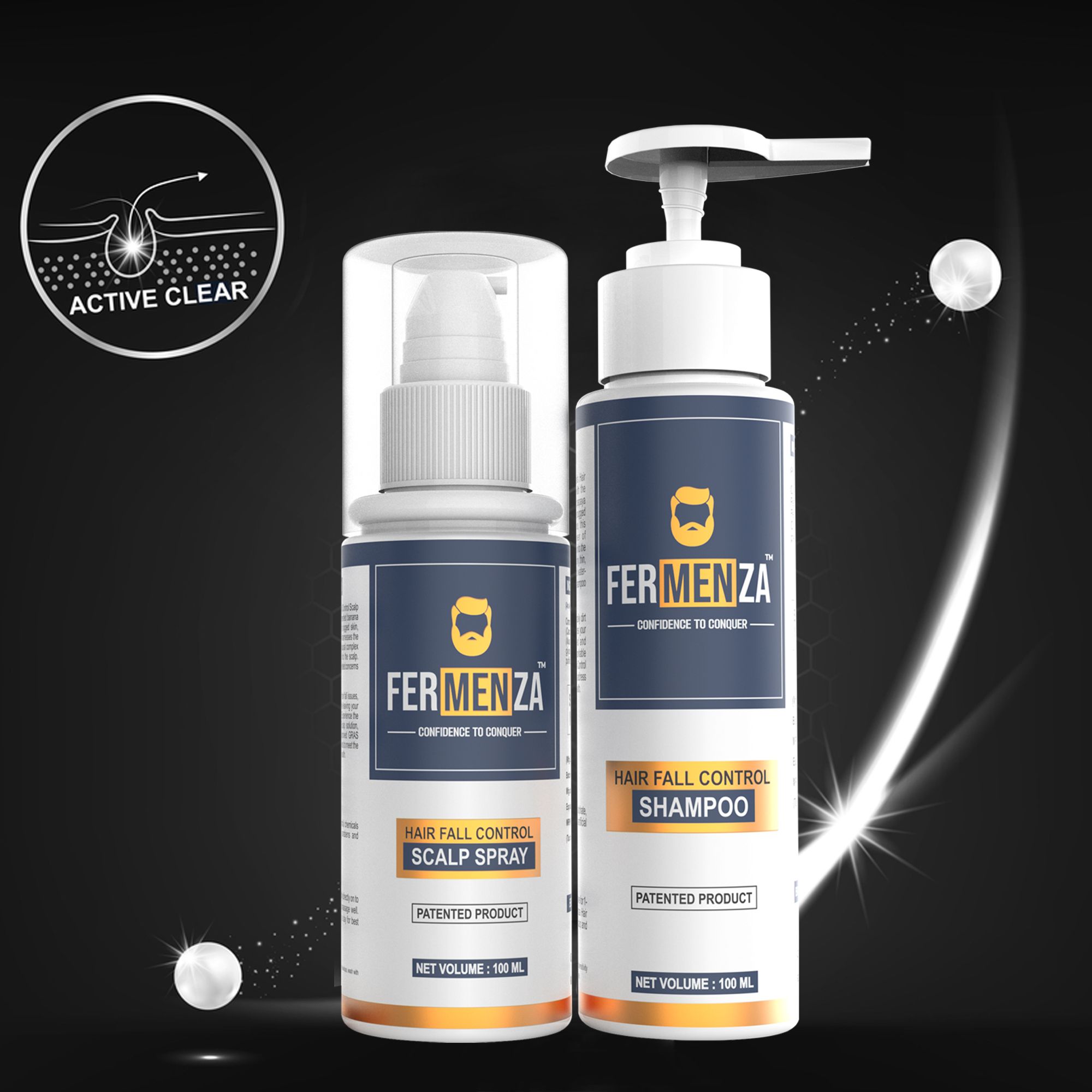 FERMENZA Hair Fall Control Combo