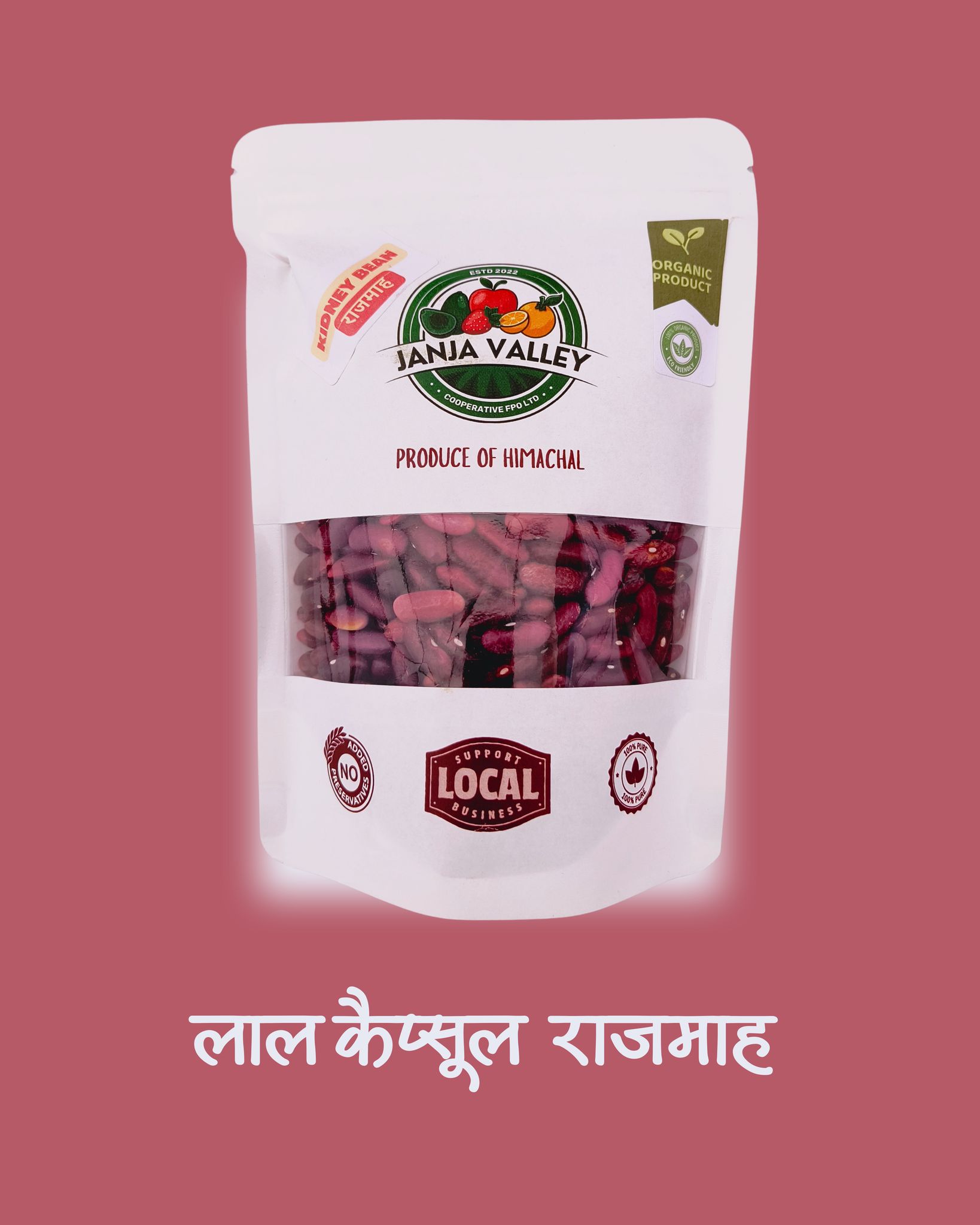 Red Kidney Beans | Lal Capsule Rajmah | 400 gm