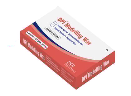 DPI Modelling Wax - Tropical Special, Uniform Modelling Wax, Toughened Wax for Dentistry (225 gms)