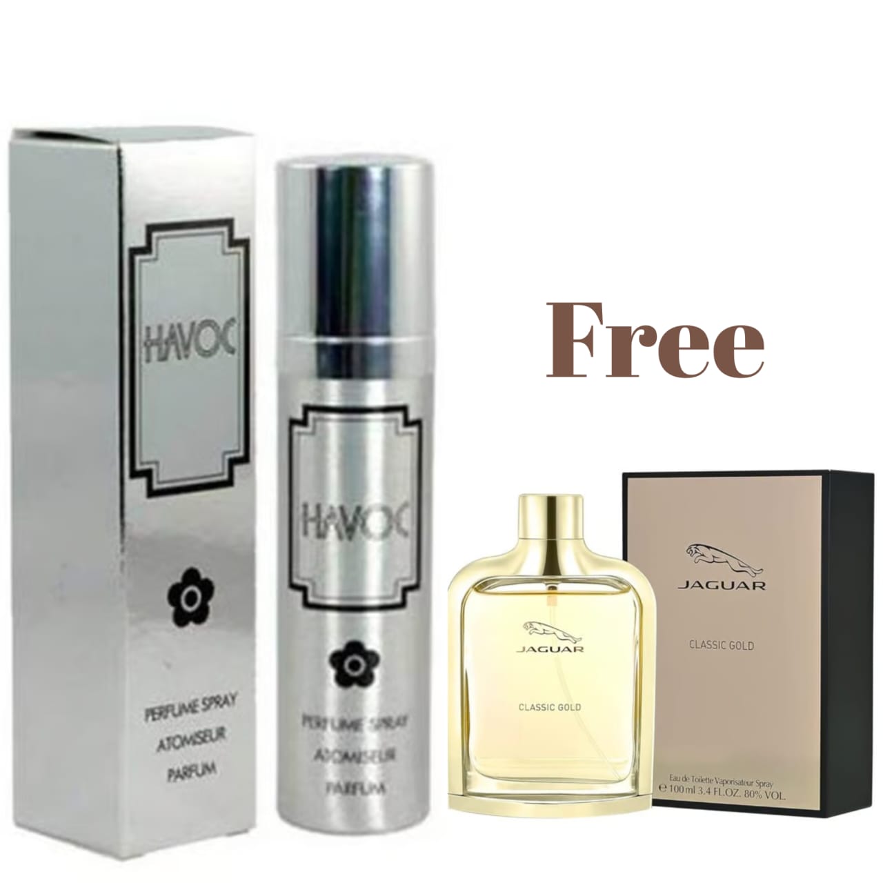 Havoc Silver Mossy Eau de Toilette for Men 75ml - Fresh Green Chypre Fragrance