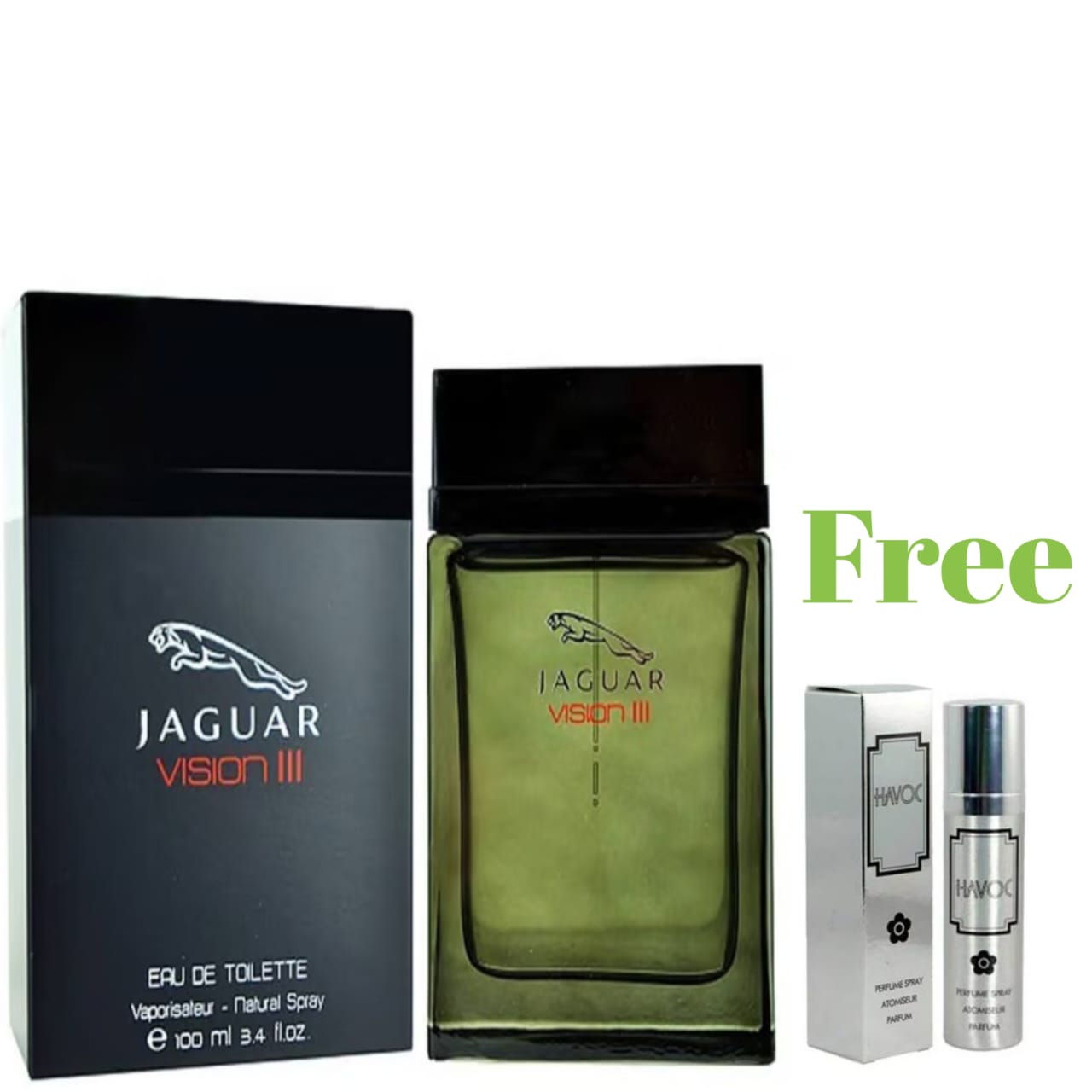 Jaguar Vision III Eau De Toilette Spray for Men, 100ml Jaguar Branded Perfume For Men