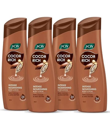 Joy Cocoa Rich Pocket-Sized Lotion With Shea Butter & Cocoa Butter 40ml each (Pack of 4)