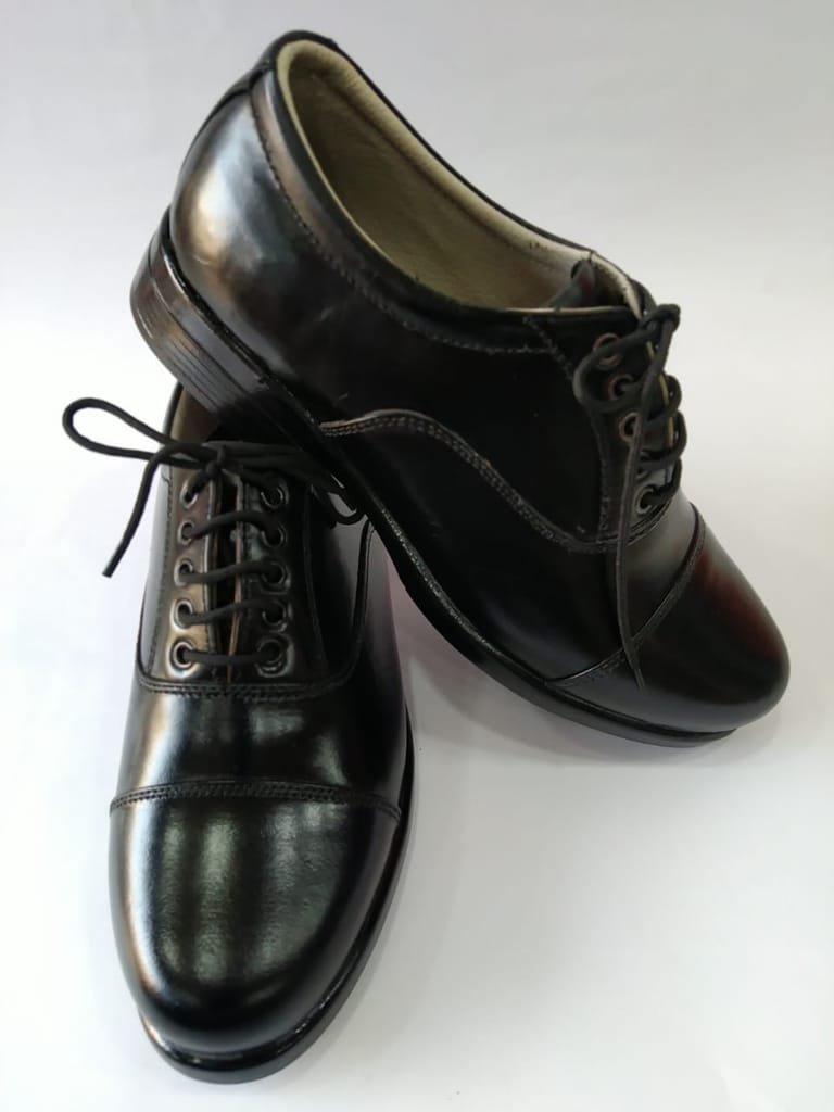Stylish Men Men's Black Leather Oxford Shoes - Formal Dress Shoes for Office, Business, and Spec