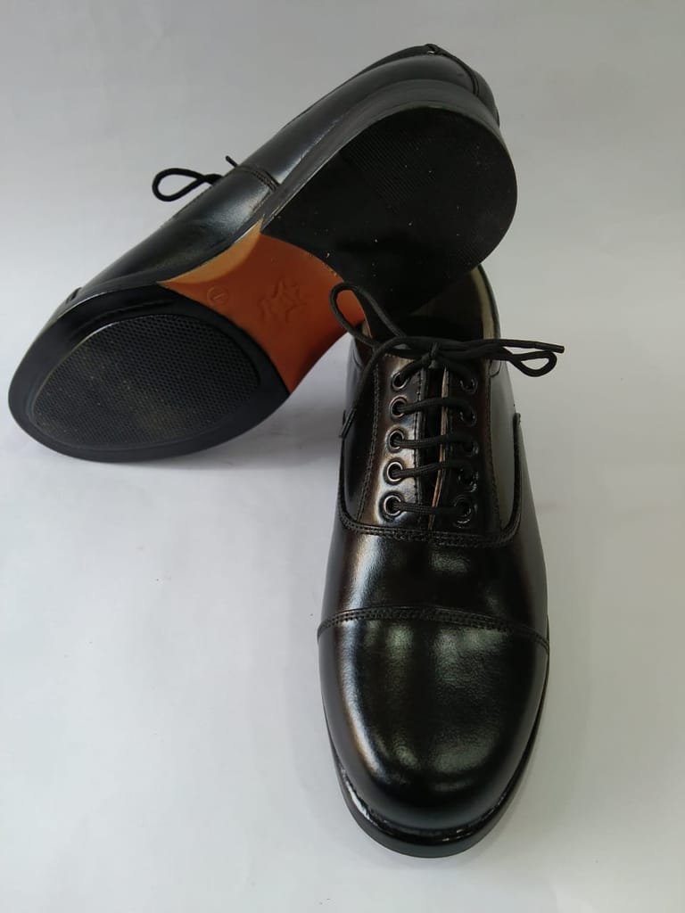 Stylish Men Men's Black Leather Oxford Shoes - Formal Dress Shoes for Office, Business, and Spec