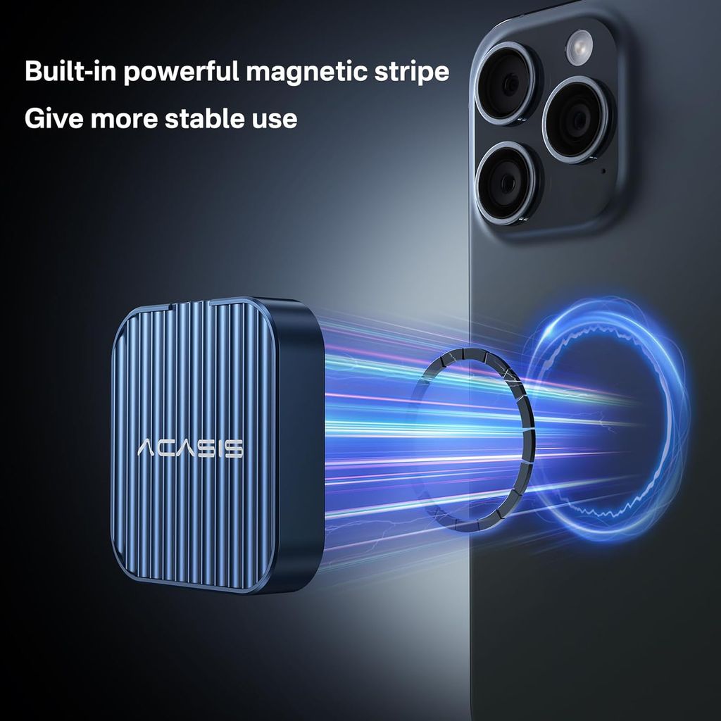 ACASIS 2230 SSD Enclosure with Magsafe for iPhone 15 Pro Max ProRes, 10Gbps USB C 3.2 Gen2, Aluminum body, Support M-Key B+M Key UASP( UP to 2TB)