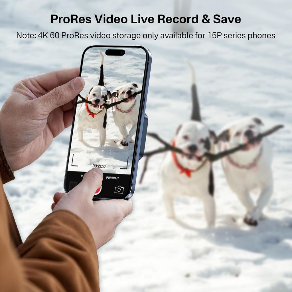 ACASIS 2230 SSD Enclosure with Magsafe for iPhone 15 Pro Max ProRes, 10Gbps USB C 3.2 Gen2, Aluminum body, Support M-Key B+M Key UASP( UP to 2TB)