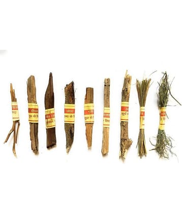 Navgrah Havan Ki Lakdi - Navgrah Lakdi for hawan poojan - Navgrah Haven Samidha 9 Different Wood Sticks
