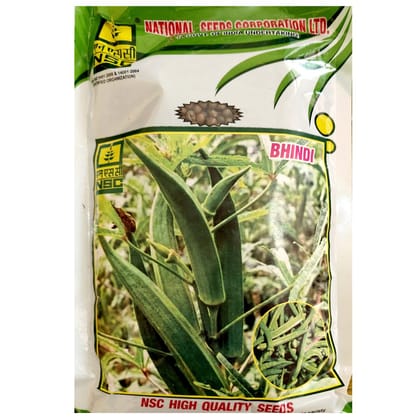 NSC Bhindi Arka Anamika variety, 500 gram Truthful Labelled Seed