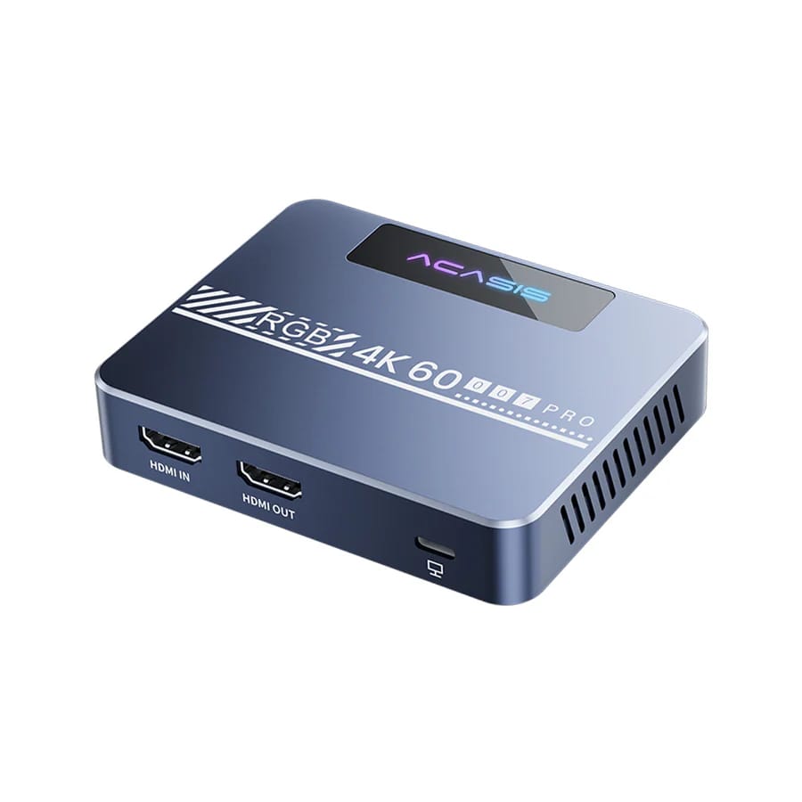 ACASIS 4K60fps Video Capture Card for Gaming and Streaming, VRR Support, External Capture Card for Xbox Series X/S, Xbox One, PS5, PS4/Pro, PC/Mac