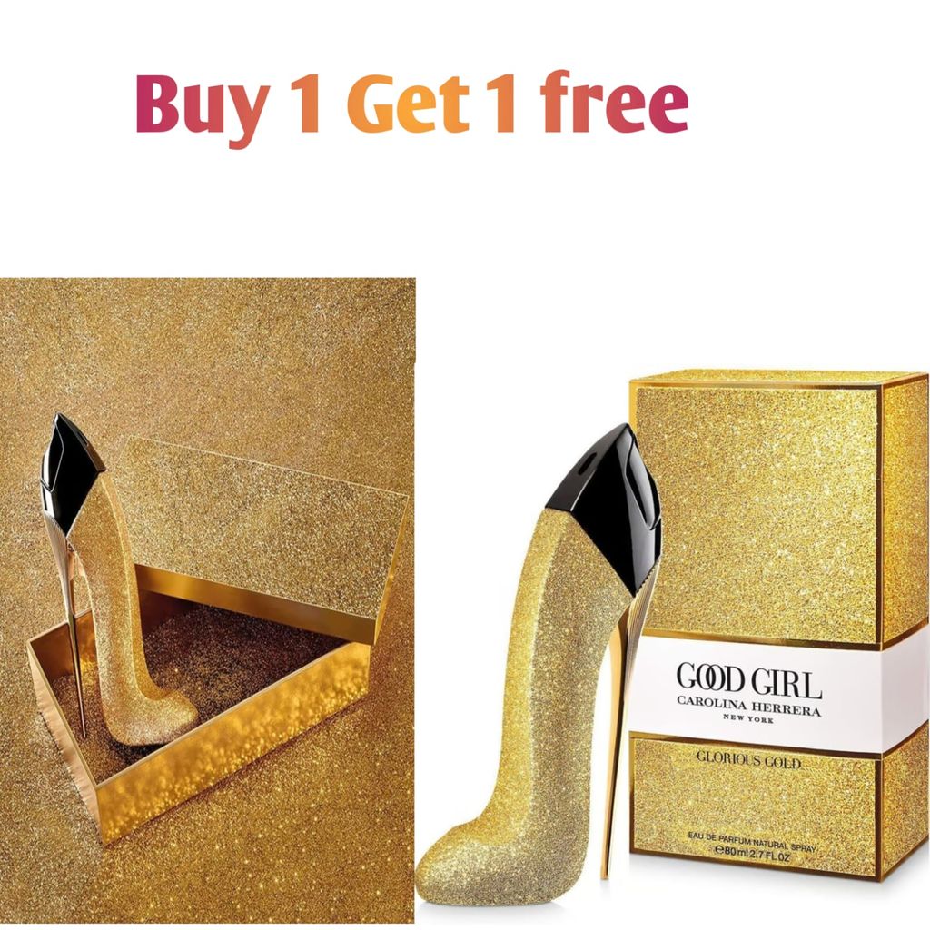 Carolina Herrera Good Girl Glorious Gold Collector Eau De Parfum 80ml Buy 1 Get 1 free Perfume For WOMEN