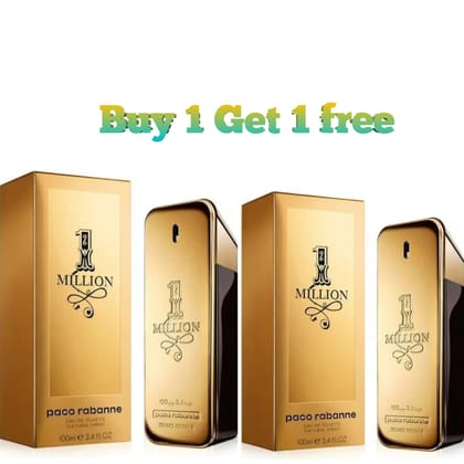 Paco Rabanne 1 Million Eau De Toilette 100ml Men Perfume Spray Buy 1 Get 1 Free Limited Scent