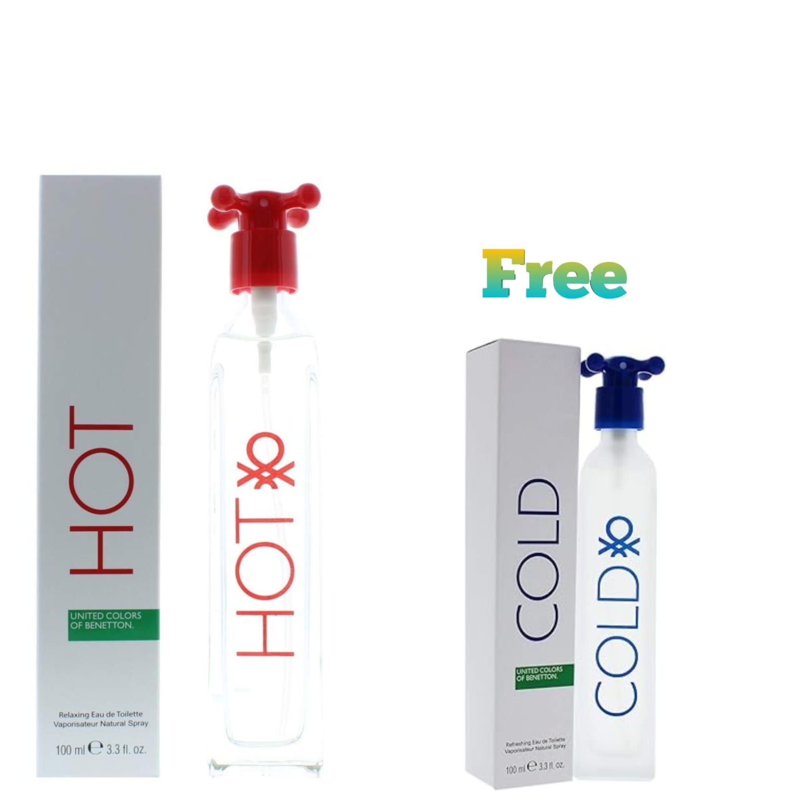 United Colors of Benetton Hot EDP for Women, 100ml Perfume Scent