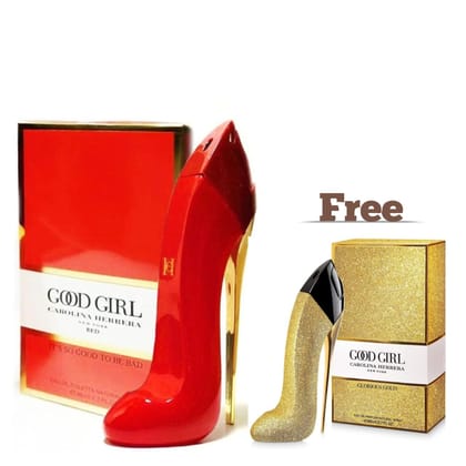 Carolina Herrera Good Girl Red Eau de Parfum 80 ml Women Perfume With Free Gift Carolina Herrera Glorious Gold 80ml Perfume