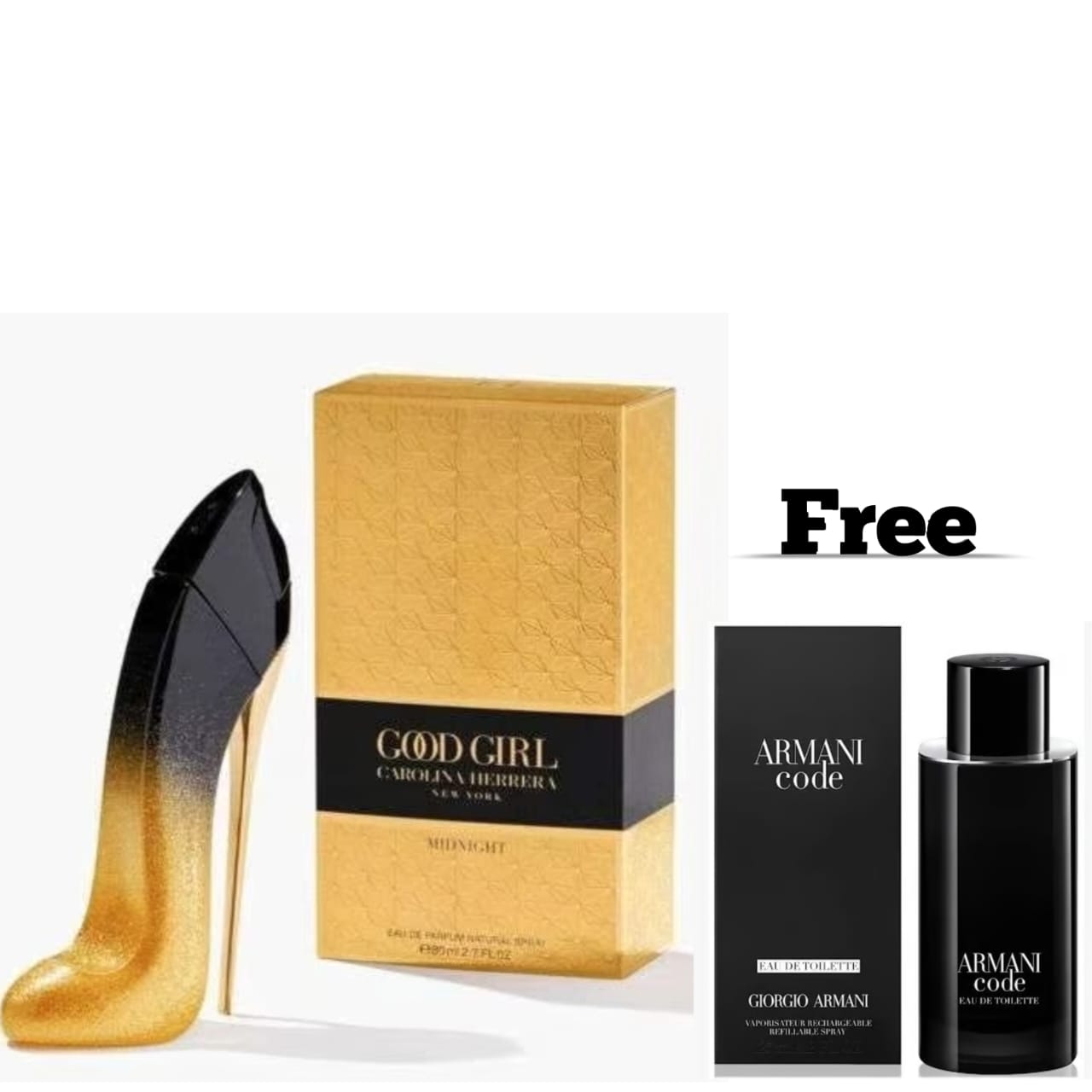 Carolina Herrera’s Good Girl Midnight Eau De Parfum for women 80 ml Women Perfume Buy Now Free Perfume