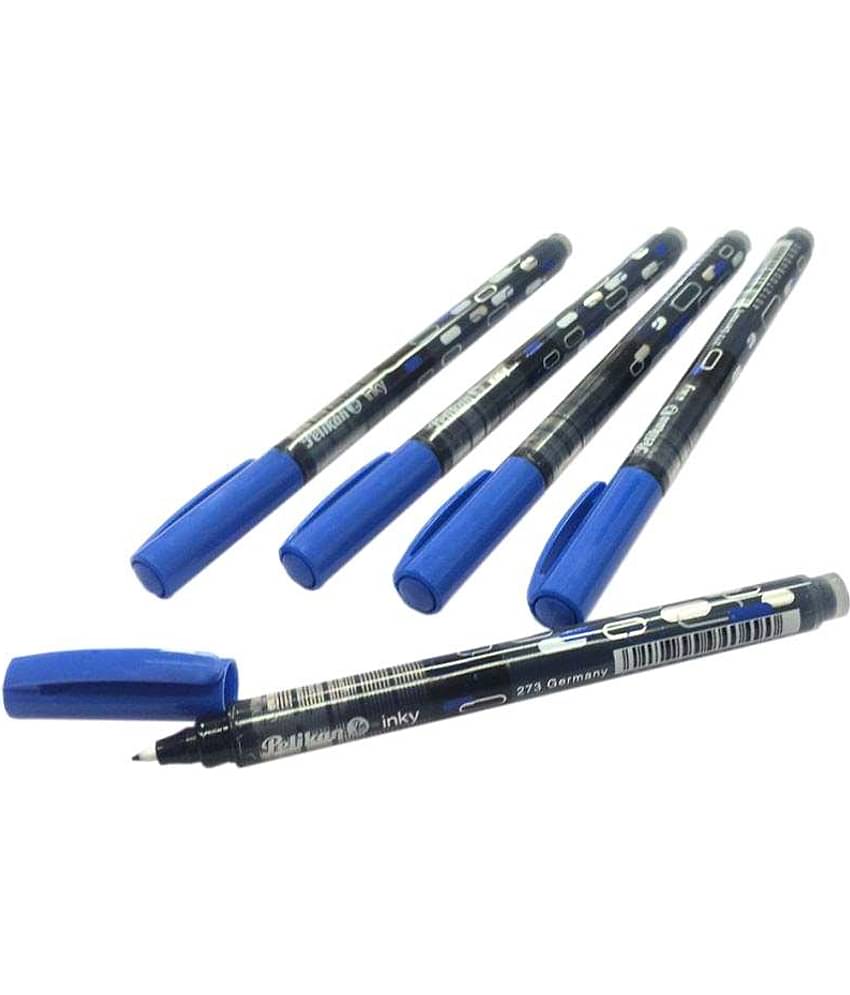 Pelikan Inky Ink Pen Blue (Pack of 5)
