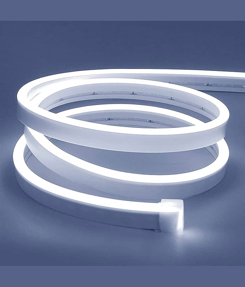 SPARKWORLD White 5M Neon Light ( Pack of 1 )
