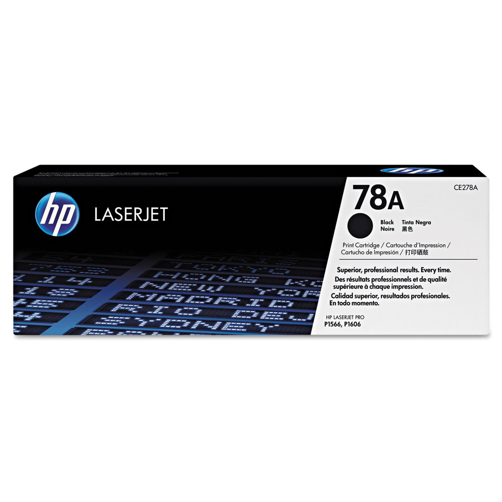HP 78A Black Original LaserJet Toner Cartridge - (CE278A)
