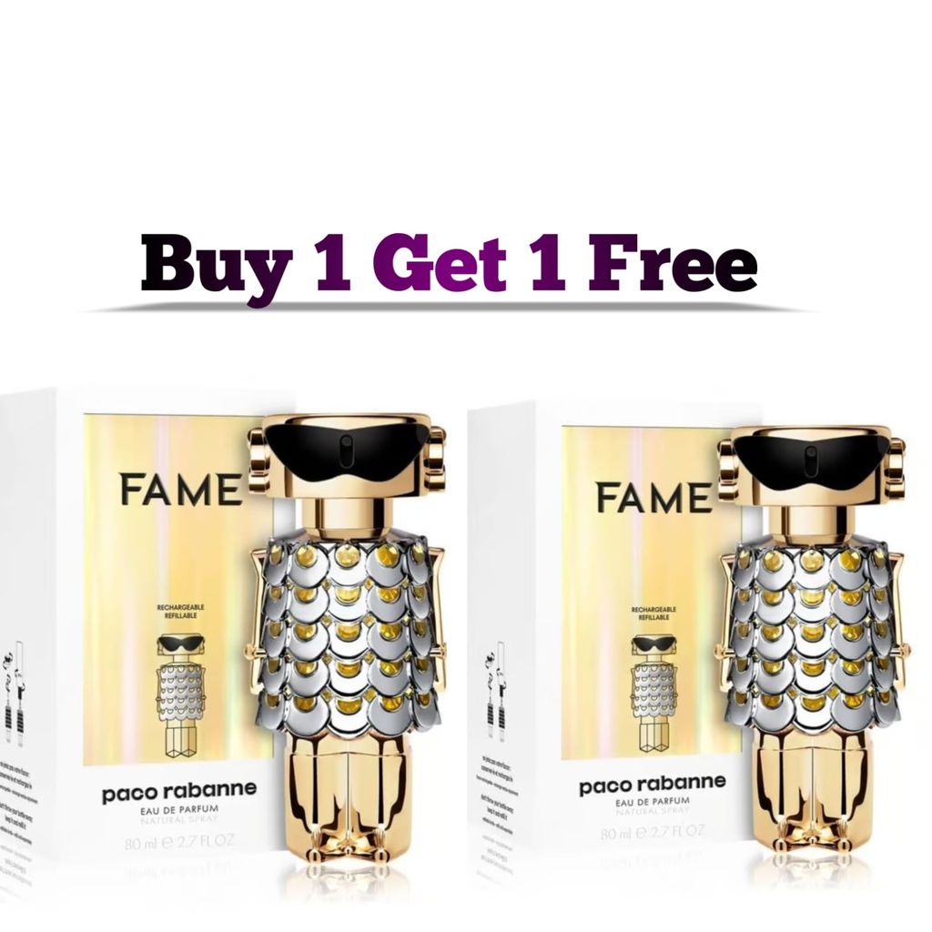 Paco Rabanne Fame Eau De Parfum for Women 80ml – Buy 1 Get 1 Free